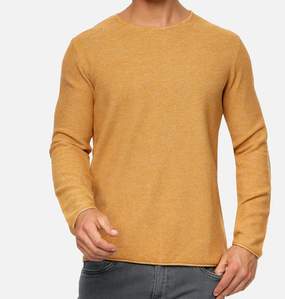 Lorvric | Klassieke herentrui met ronde hals – Lichtgewicht, ademende gebreide pullover, casual top