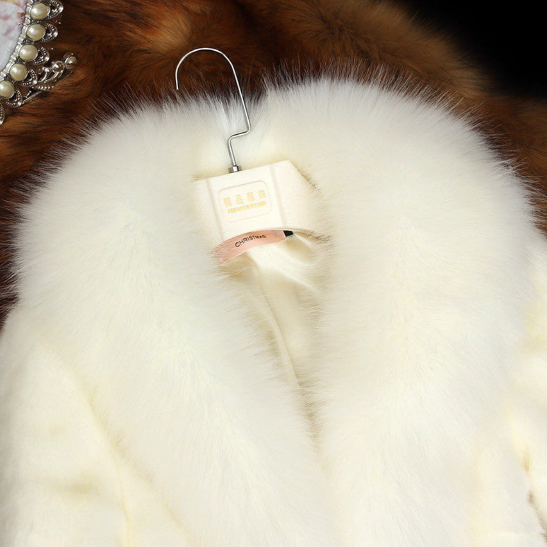 Maaike | Dames bontjas voor de winter – zachte, warme en elegante jas voor koud weer