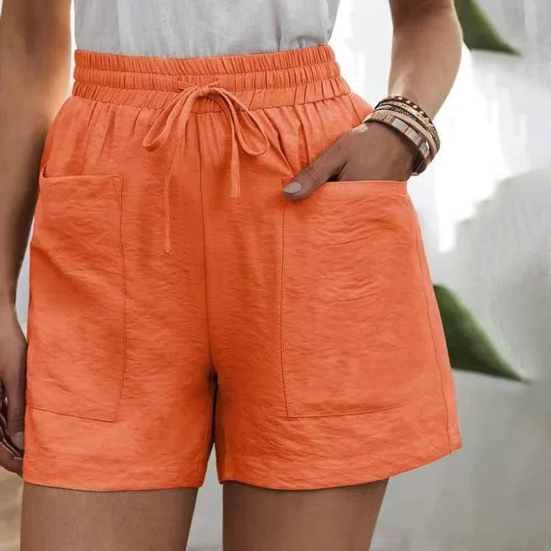 Alya | Casual Shorts voor dames - Lichtgewicht, ademend, hoge taille