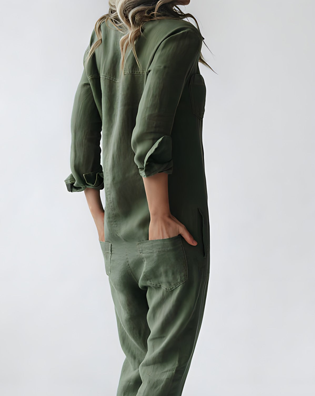 Sorina | Jumpsuit met lange mouwen voor dames - Zachte, relaxte pasvorm & stijlvolle loungewear