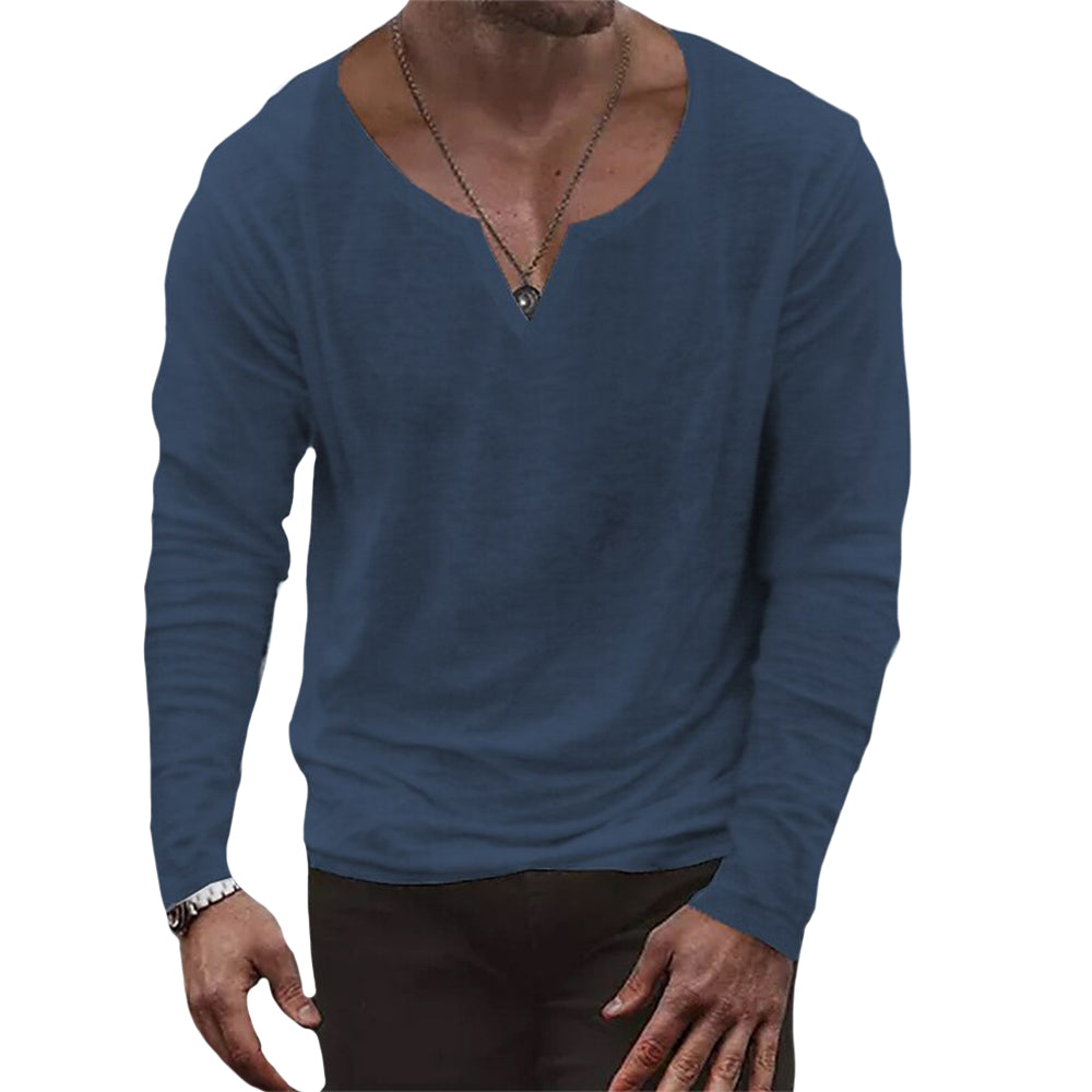 Carlo | Casual herenoverhemd met lange mouwen - Ademend, lichtgewicht, comfortabele zomertop