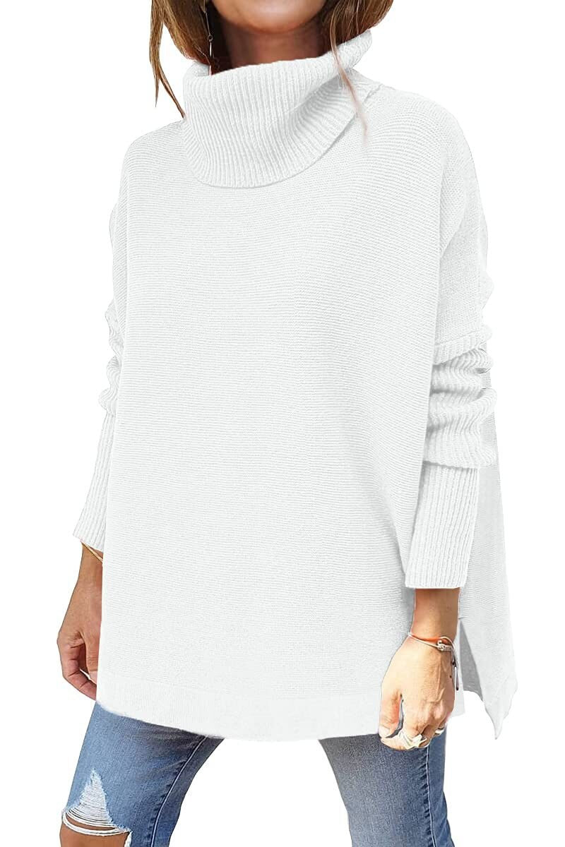 Tarelle | Premium coltrui voor dames, comfortabel gebreid, relaxte pasvorm, wintertop