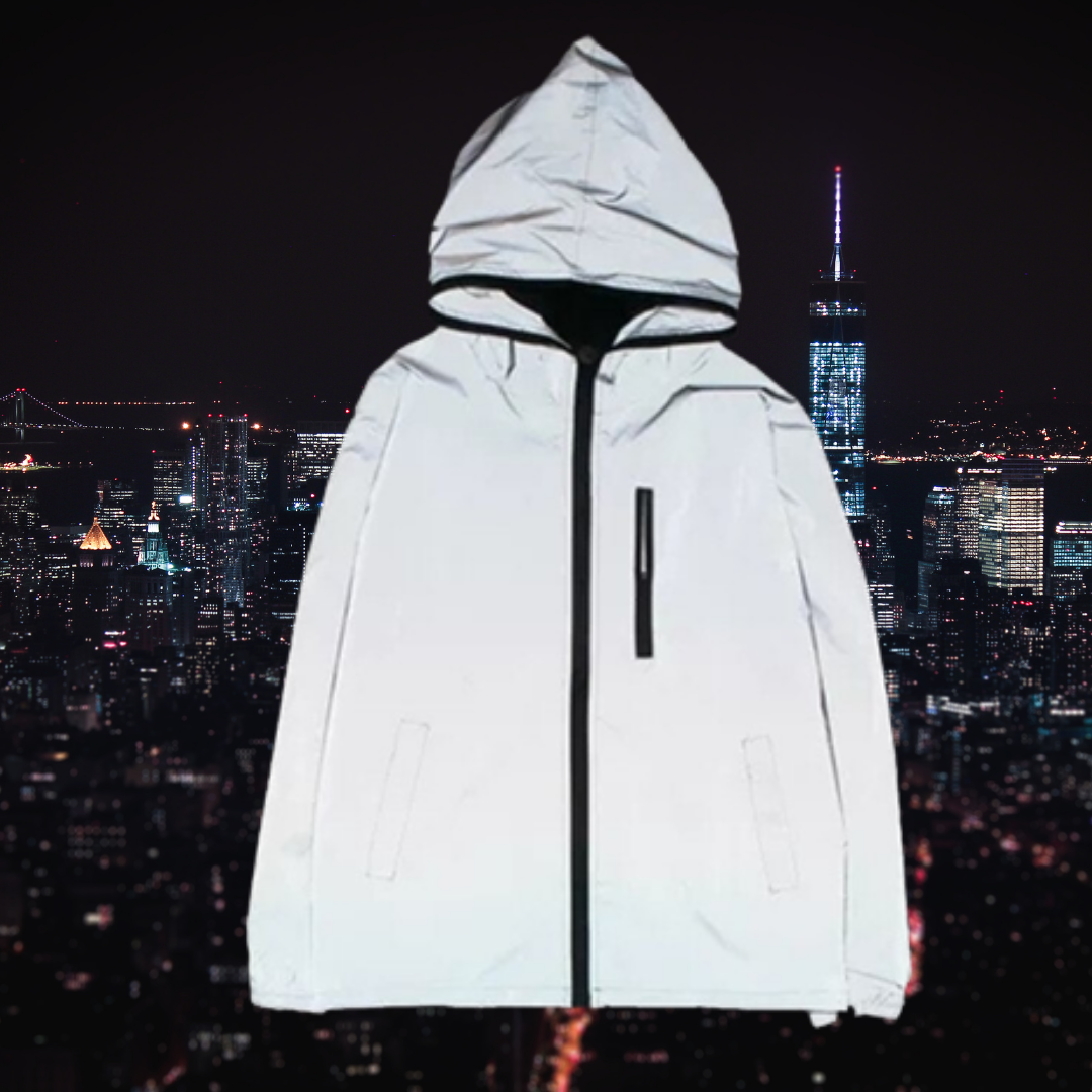 Torvick | Heren Reflecterende Windbreaker met Capuchon – Lichtgewicht, Waterafstotend, Hoogzichtbare 3M Reflectie
