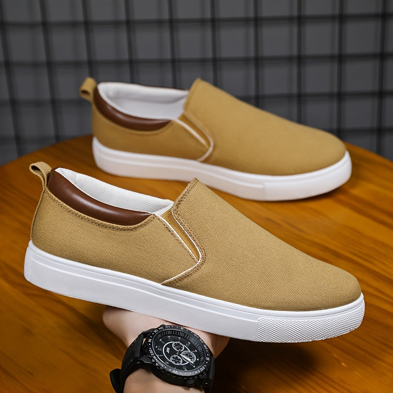 Grivon | Canvas herenschoenen - lichtgewicht casual schoenen, ademend comfort