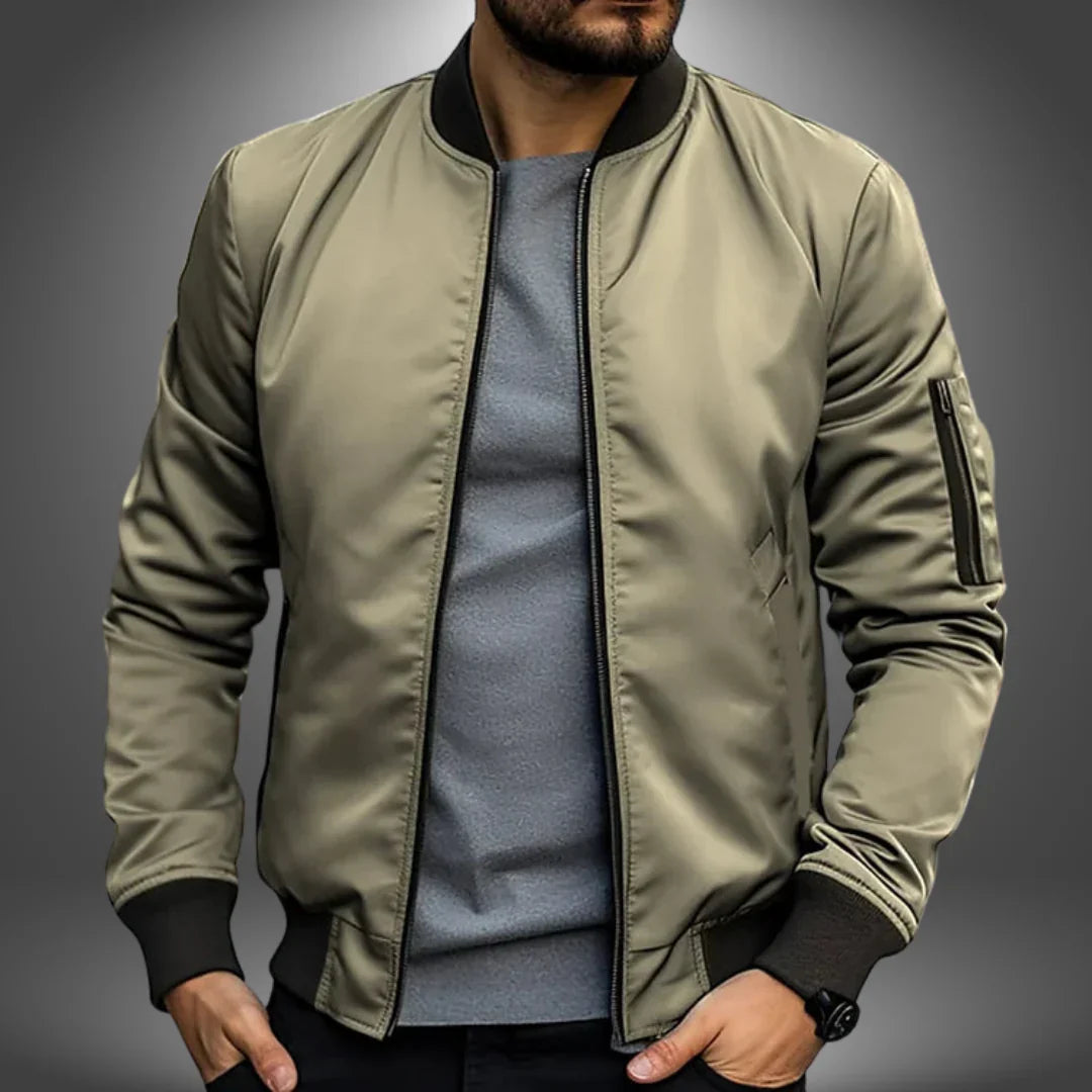 Rovanic | Lichtgewicht herenjack - Casual bomber, windjack, comfortabele bovenkleding