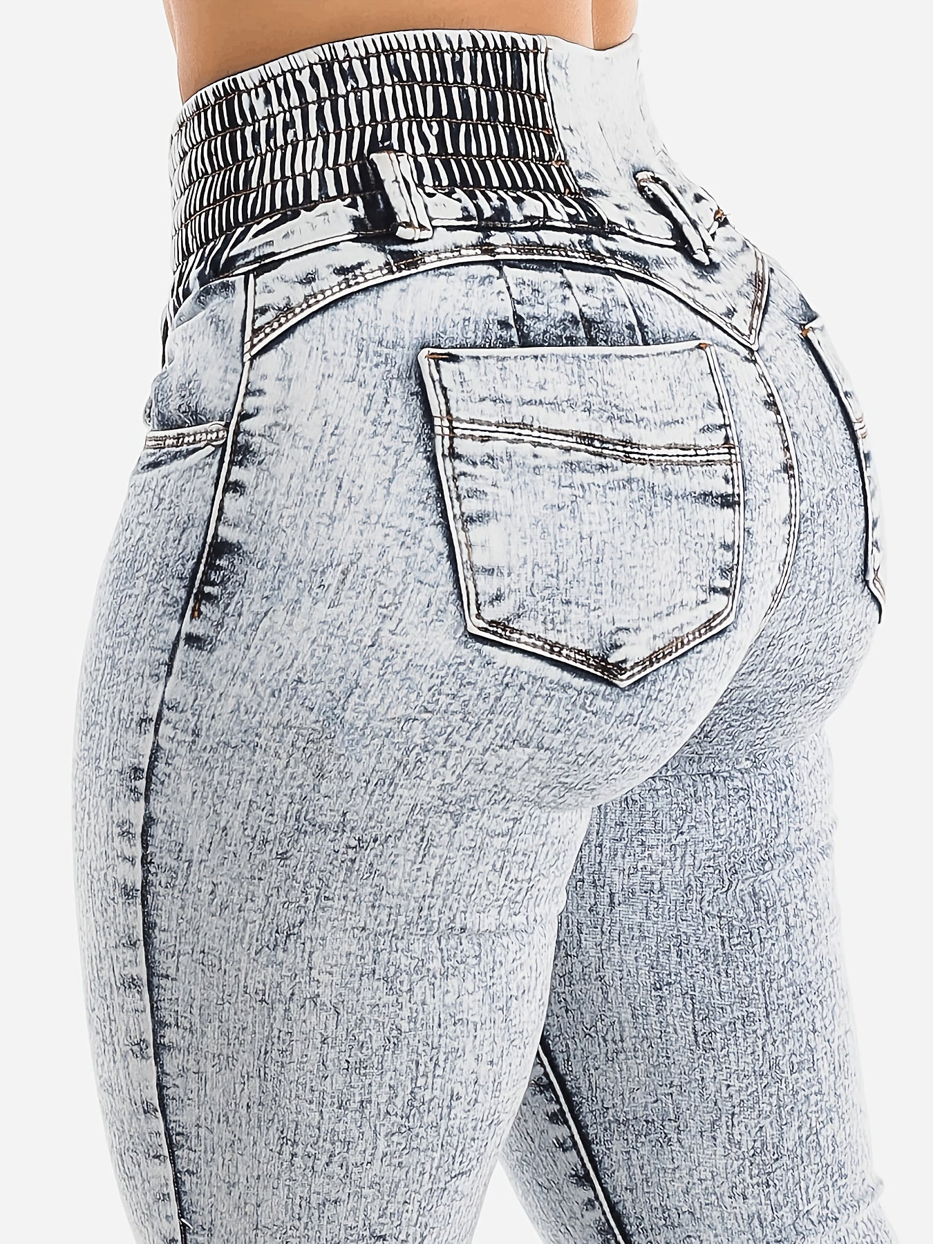 Xanthia | Skinny jeans met hoge taille voor dames - Lift & shape, comfortabele pasvorm