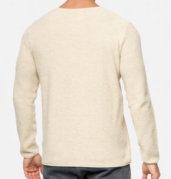 Lorvric | Klassieke herentrui met ronde hals – Lichtgewicht, ademende gebreide pullover, casual top