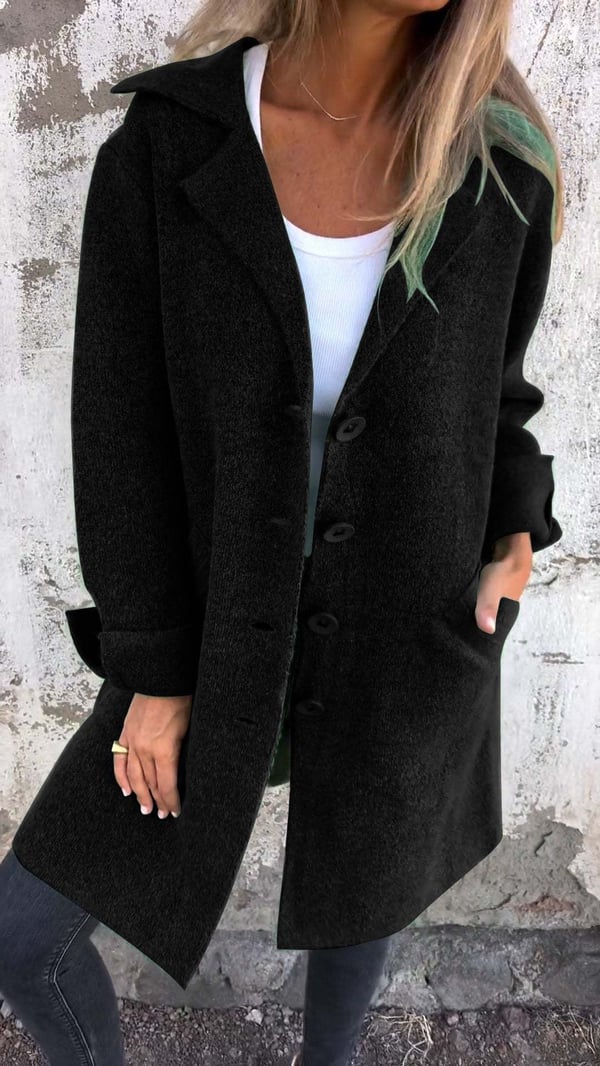 Jorynna | Casual gebreide jas voor dames – Relaxed fit, lichtgewicht, zacht, bovenkleding voor herfst en winter