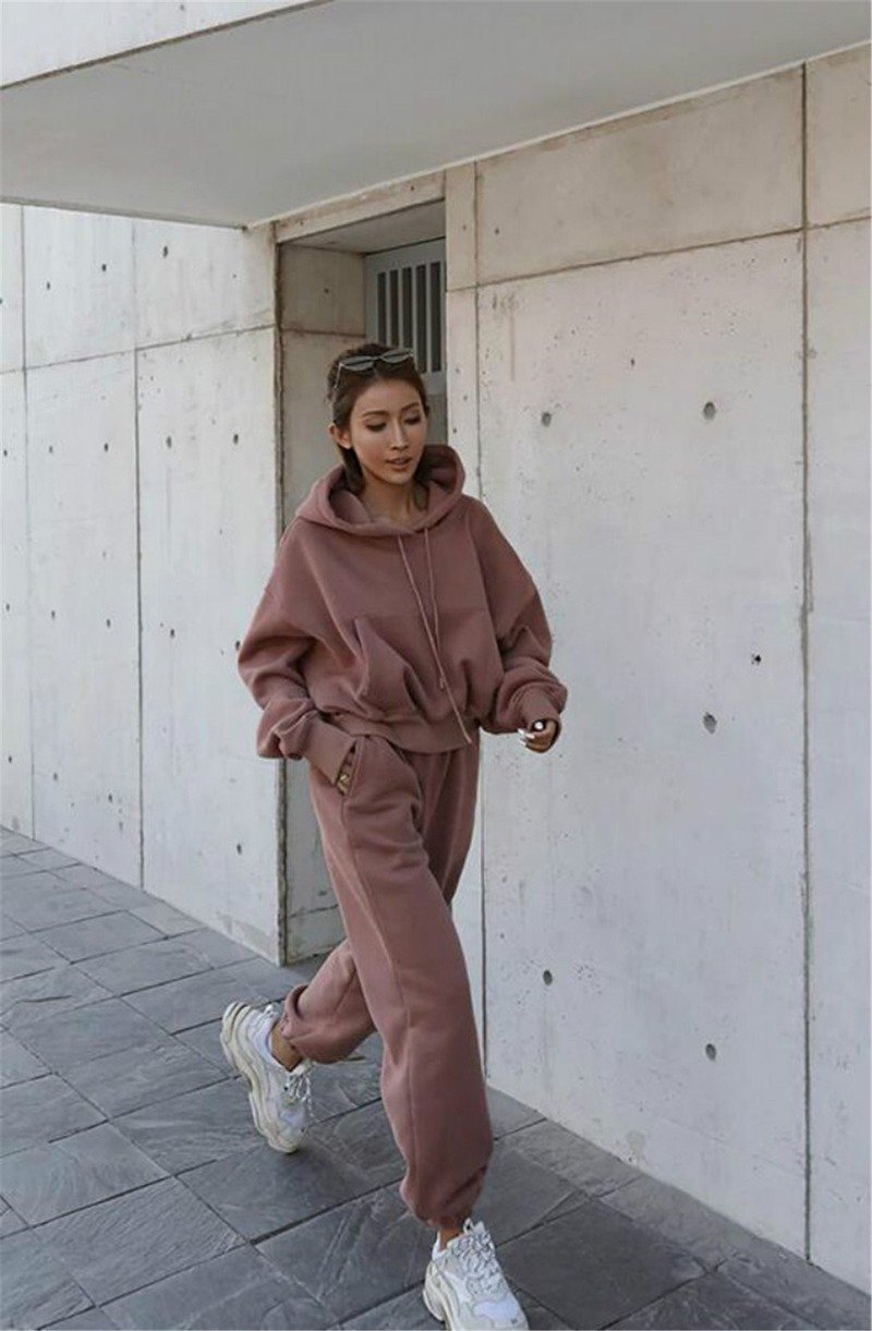 Amistra | Dames sportkleding met lange mouwen - Casual Tweedelig Outfit, Athletic & Vrijetijdskleding