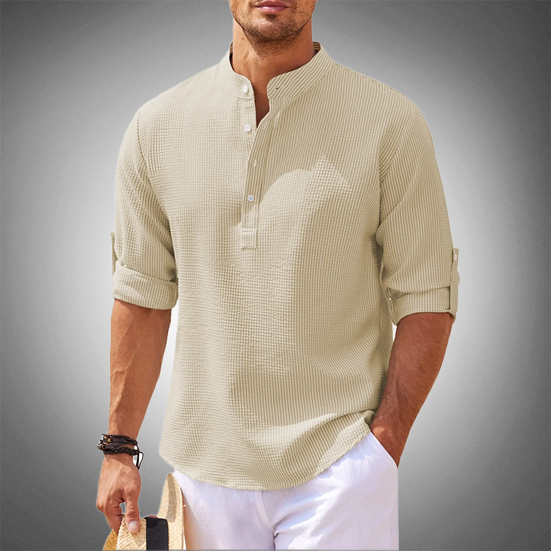 Max - Casual essentiële Henley