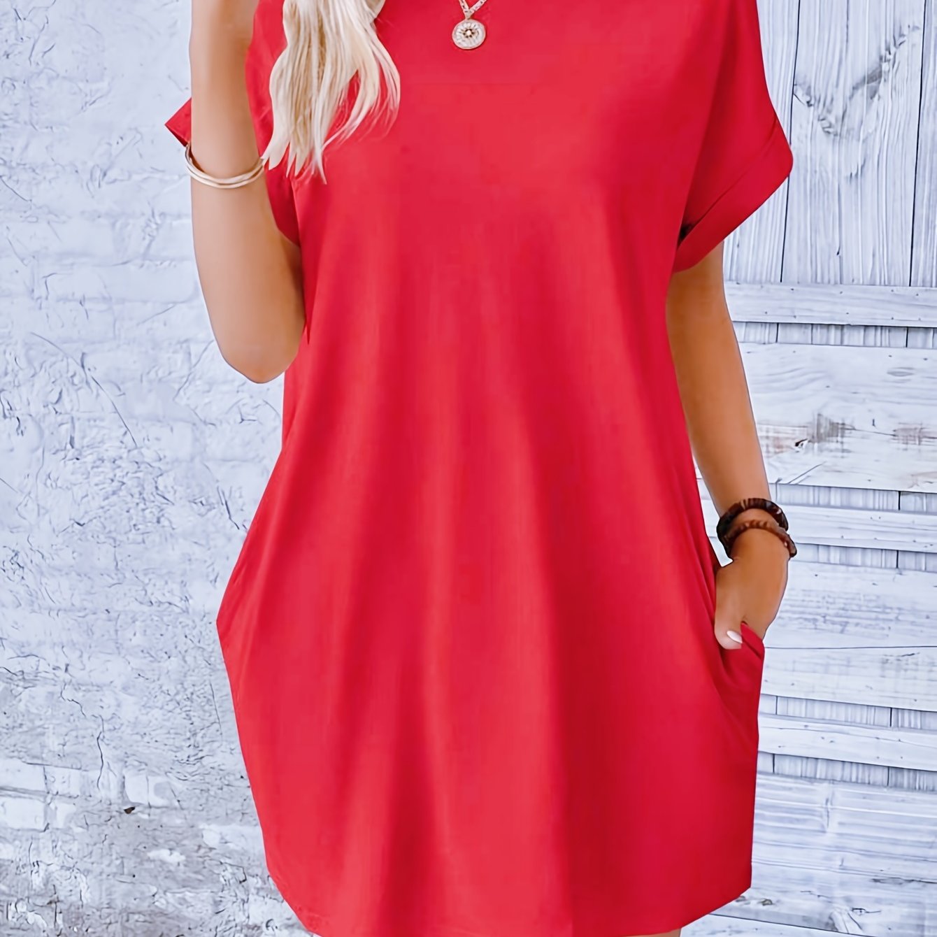 Liesel | Zakkenjurk met korte mouwen voor dames - Ademend Outfit