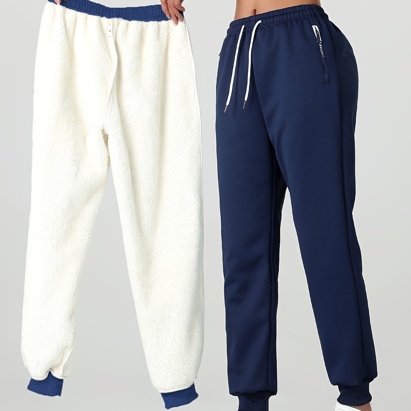 Clarine | Thermische fleece gevoerde winterbroek voor dames – Winddichte broek