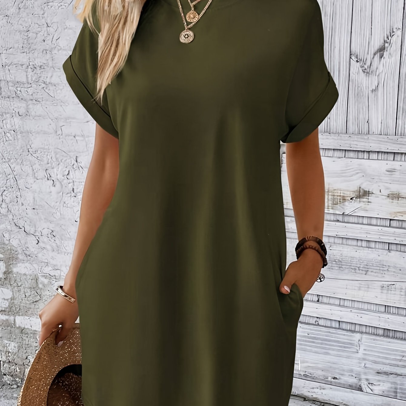 Liesel | Zakkenjurk met korte mouwen voor dames - Ademend Outfit