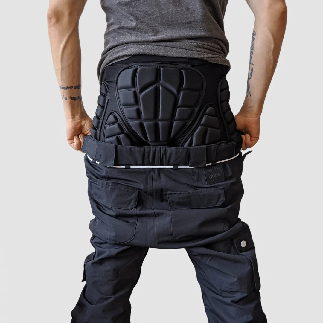 WinterShield | Gewatteerde beschermende winterbroek voor heren - geïsoleerd, winddicht, warm, voor buiten, fietsen en skiën