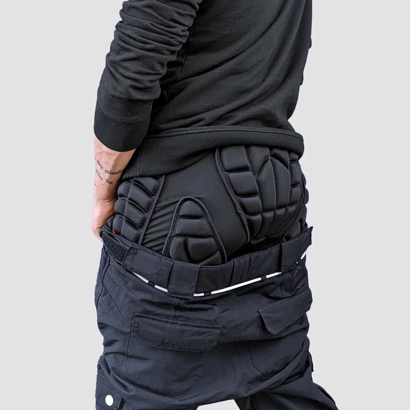 WinterShield | Gewatteerde beschermende winterbroek voor heren - geïsoleerd, winddicht, warm, voor buiten, fietsen en skiën