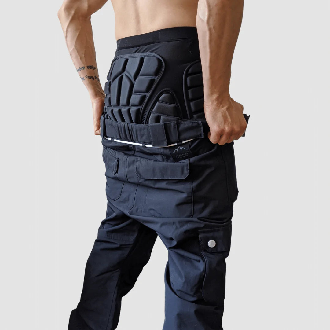 WinterShield | Gewatteerde beschermende winterbroek voor heren - geïsoleerd, winddicht, warm, voor buiten, fietsen en skiën