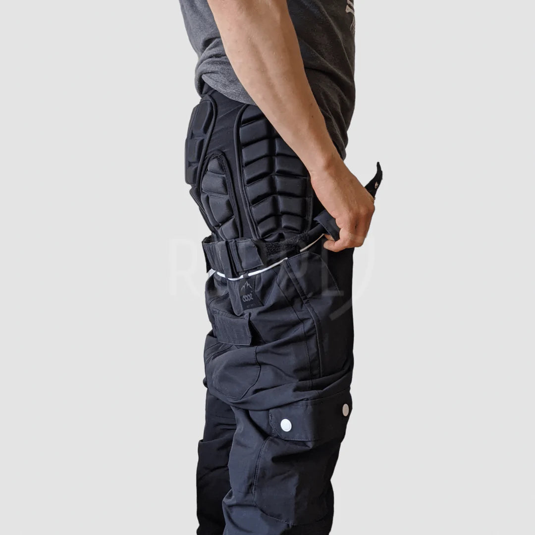 WinterShield | Gewatteerde beschermende winterbroek voor heren - geïsoleerd, winddicht, warm, voor buiten, fietsen en skiën