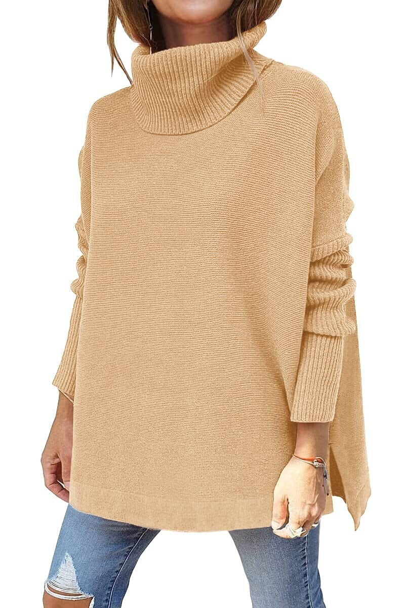 Tarelle | Premium coltrui voor dames, comfortabel gebreid, relaxte pasvorm, wintertop