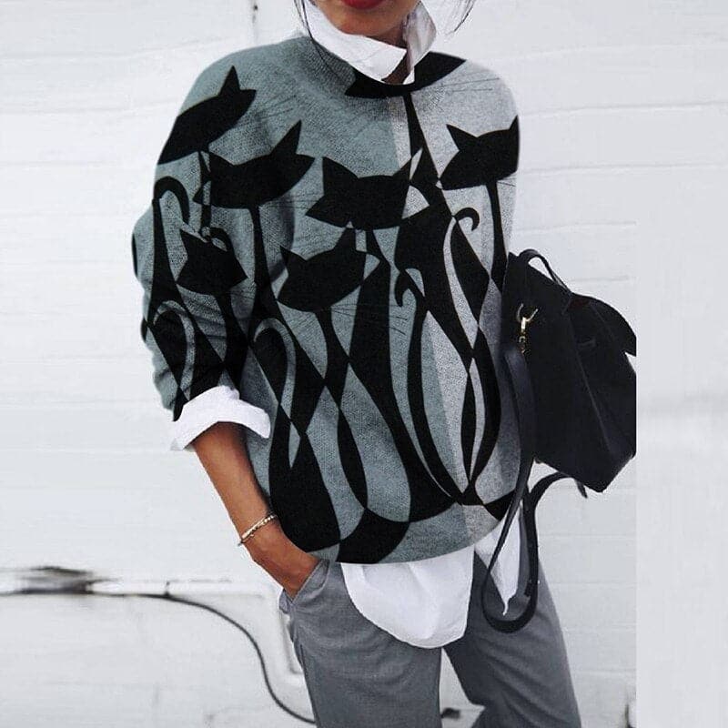 Faylith | Warme dames trui – zachte, comfortabele pullover voor casual en winterkleding