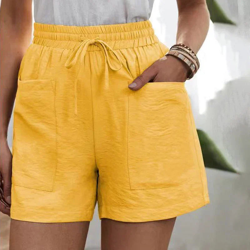 Alya | Casual Shorts voor dames - Lichtgewicht, ademend, hoge taille