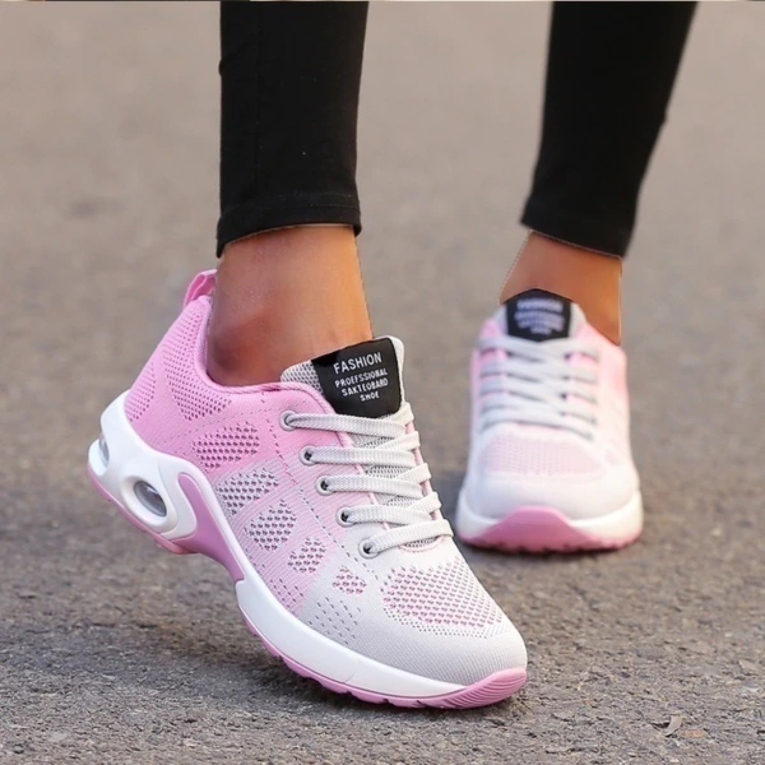 CloudRun | Orthopedische hardloopschoenen voor dames - Sportschoenen met kussentjes voor comfort