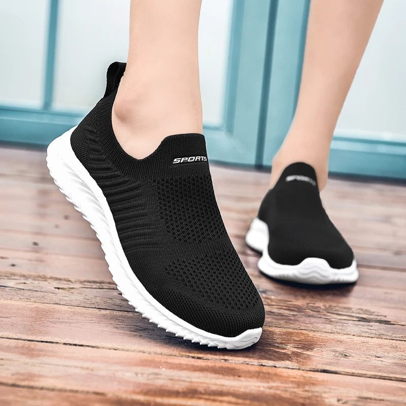 FlexFit | Orthopedische Slip-On Schoenen - Lichtgewicht, Ademend voor Comfort & Ondersteuning