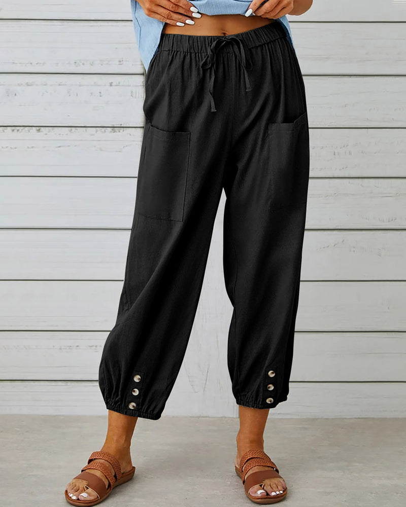 Zivah | Damesbroek met losse pasvorm - Ademende, casual stijl voor dagelijks comfort