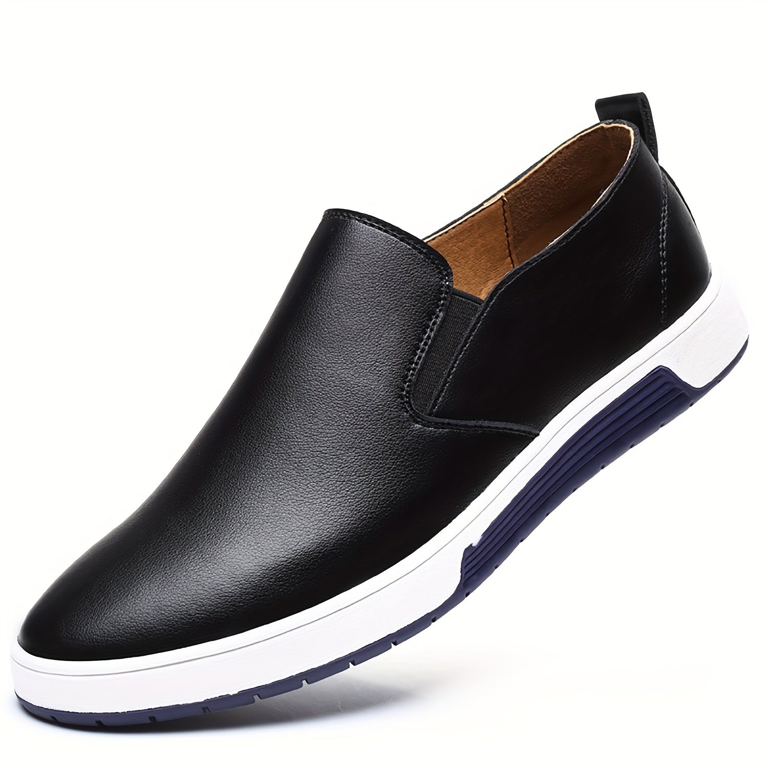 Winsor | Leren herenschoenen - Casual geklede schoenen, comfortabele zachte zool