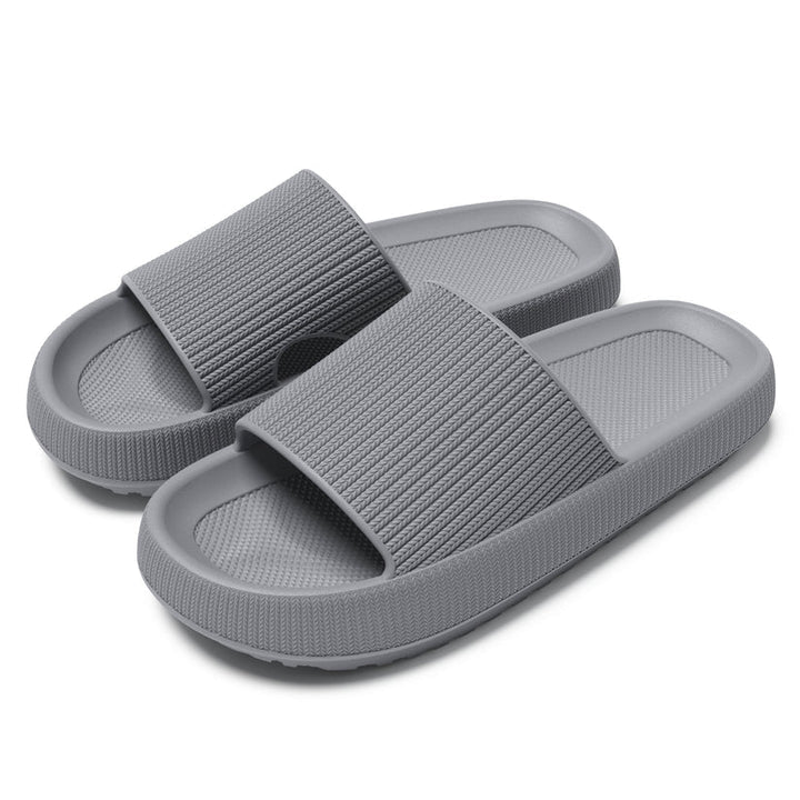 PuffWalk | Traagschuim teenslippers - Zachte en ondersteunende sandalen van marshmallow
