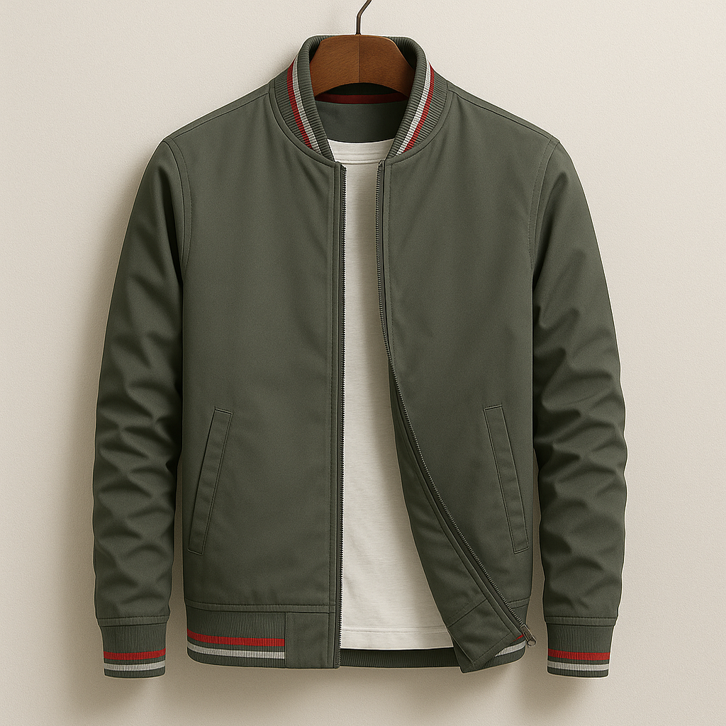 Lioren | Casual heren bomberjack - lichtgewicht Zip-Up, streetwear bovenkleding