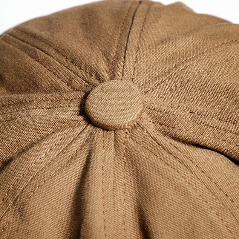 Veloro | Vintage retro newsboy-pet voor heren – klassieke baret, katoenmix, stijlvol en casual