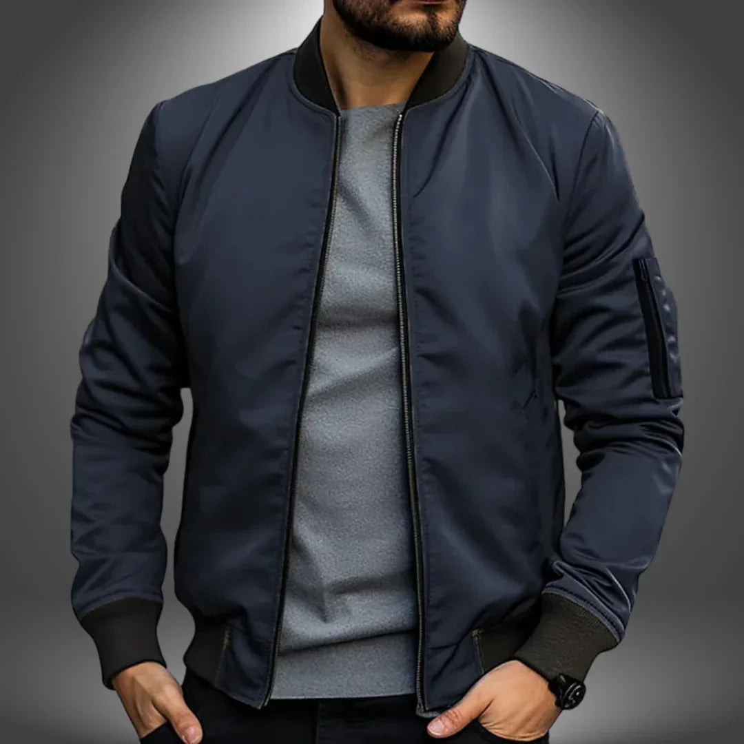 Rovanic | Lichtgewicht herenjack - Casual bomber, windjack, comfortabele bovenkleding