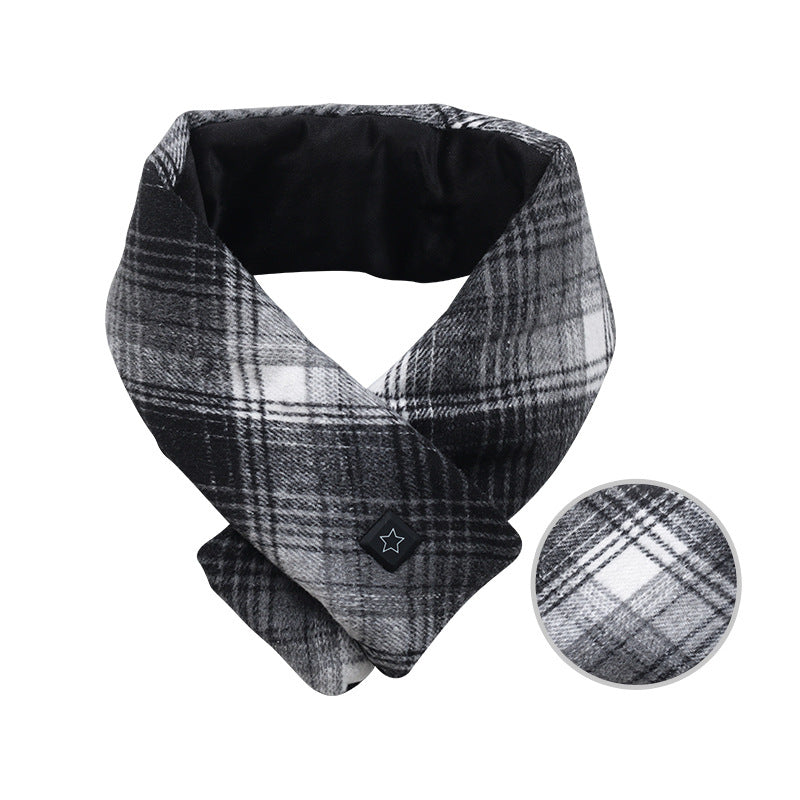 ThermaScarf | Elektrisch verwarmde sjaal – USB-oplaadbare nekwarmer, zachte wintersjaal