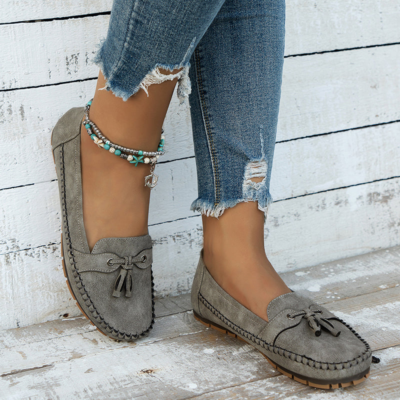 Sharina | Zachte slip-on mocassins voor dames - Lichtgewicht, ademende Casual Loafers