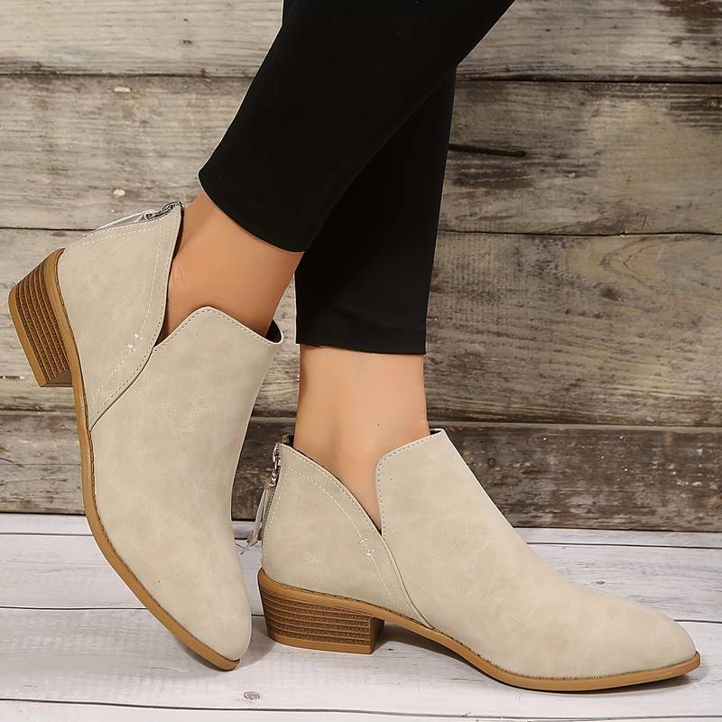 StepLuxe | Suède enkellaarsjes voor dames – Chique schoenen voor elke dag