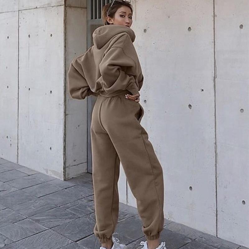 Amistra | Dames sportkleding met lange mouwen - Casual Tweedelig Outfit, Athletic & Vrijetijdskleding