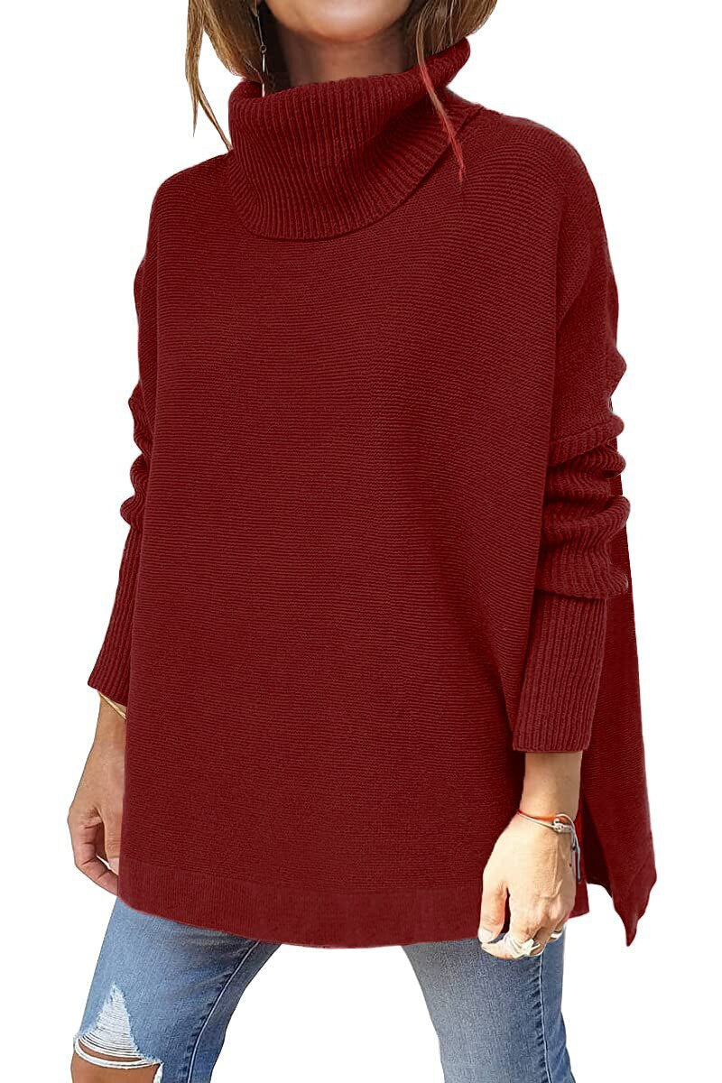 Tarelle | Premium coltrui voor dames, comfortabel gebreid, relaxte pasvorm, wintertop
