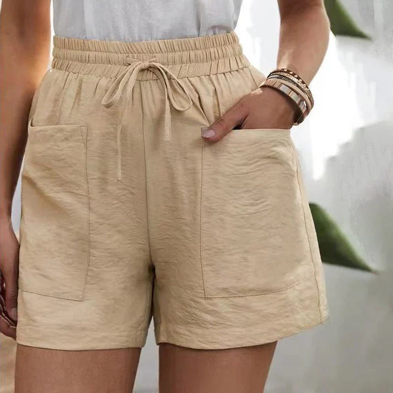 Alya | Casual Shorts voor dames - Lichtgewicht, ademend, hoge taille