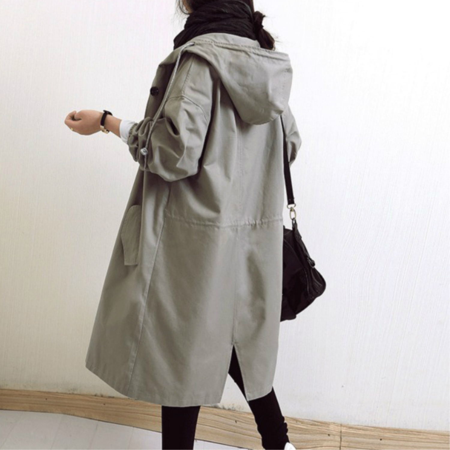 Carlijn | Winddichte, waterdichte trenchcoat voor dames, casual en stijlvolle bovenkleding