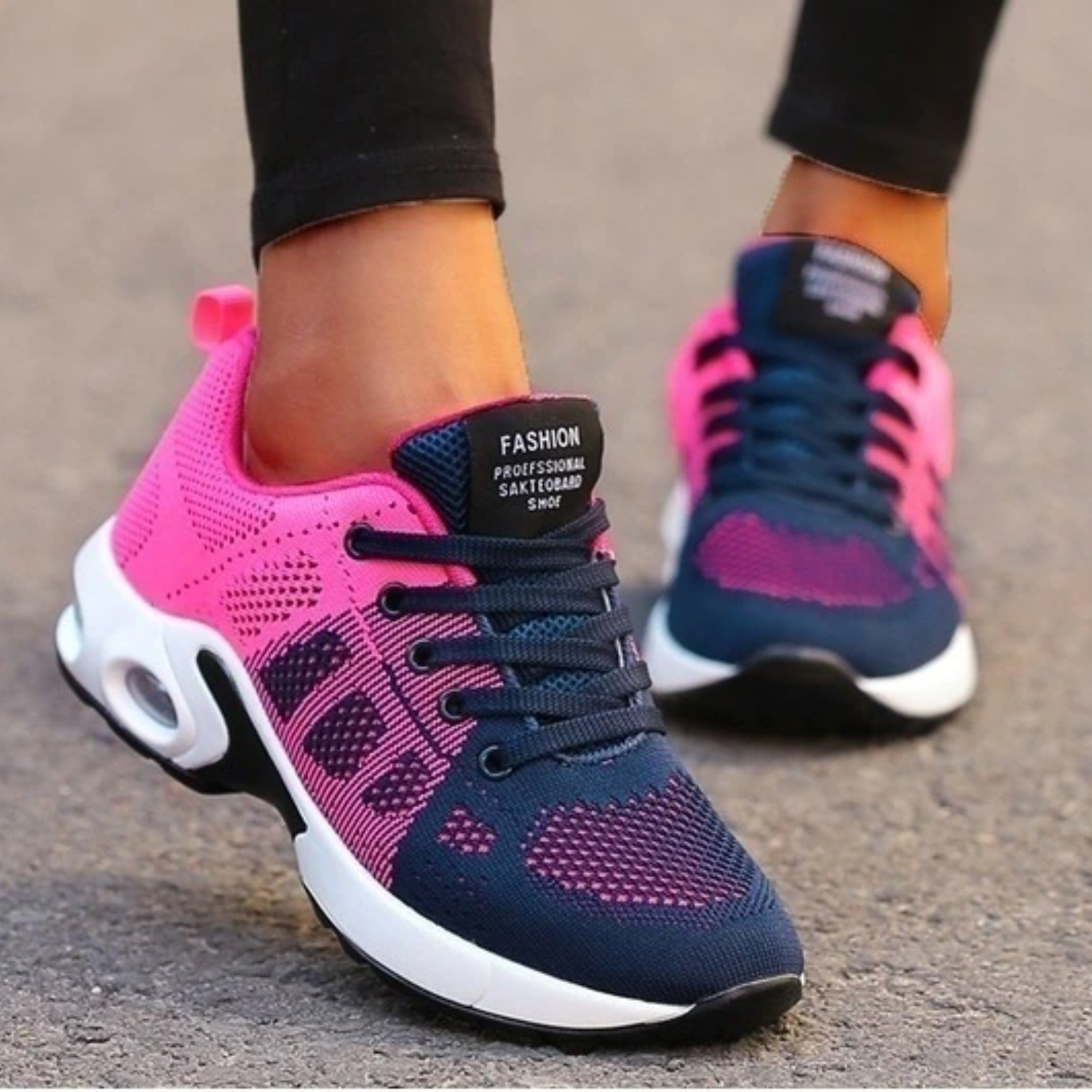 CloudRun | Orthopedische hardloopschoenen voor dames - Sportschoenen met kussentjes voor comfort