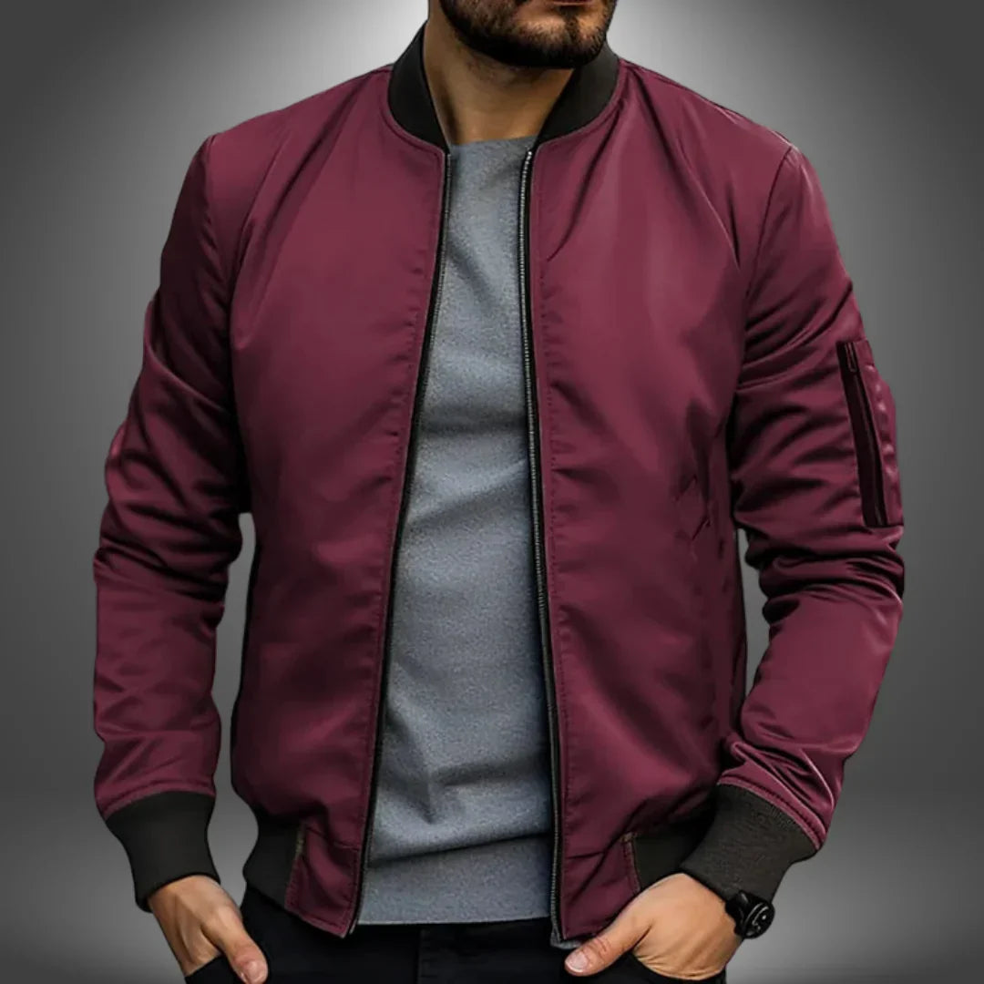 Rovanic | Lichtgewicht herenjack - Casual bomber, windjack, comfortabele bovenkleding