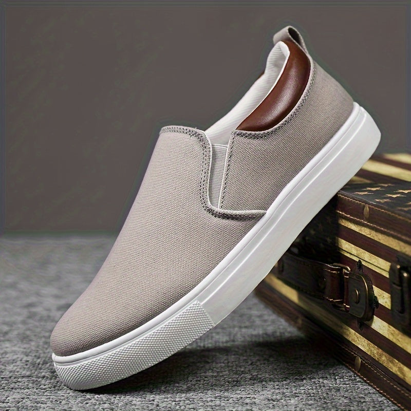 Grivon | Canvas herenschoenen - lichtgewicht casual schoenen, ademend comfort