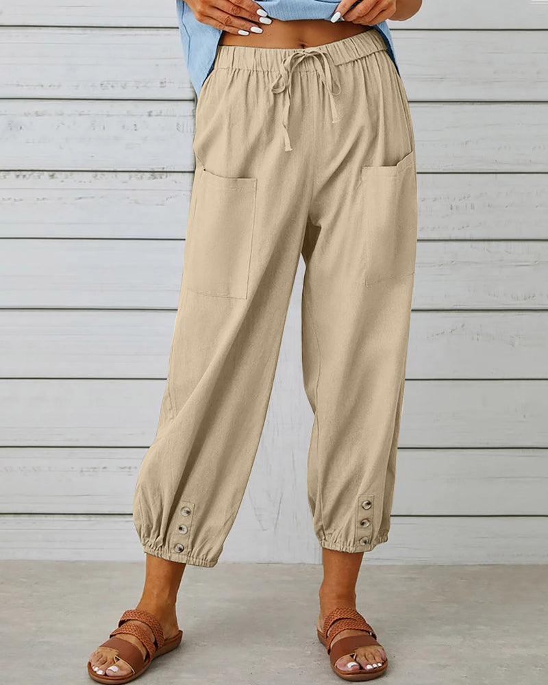 Zivah | Damesbroek met losse pasvorm - Ademende, casual stijl voor dagelijks comfort