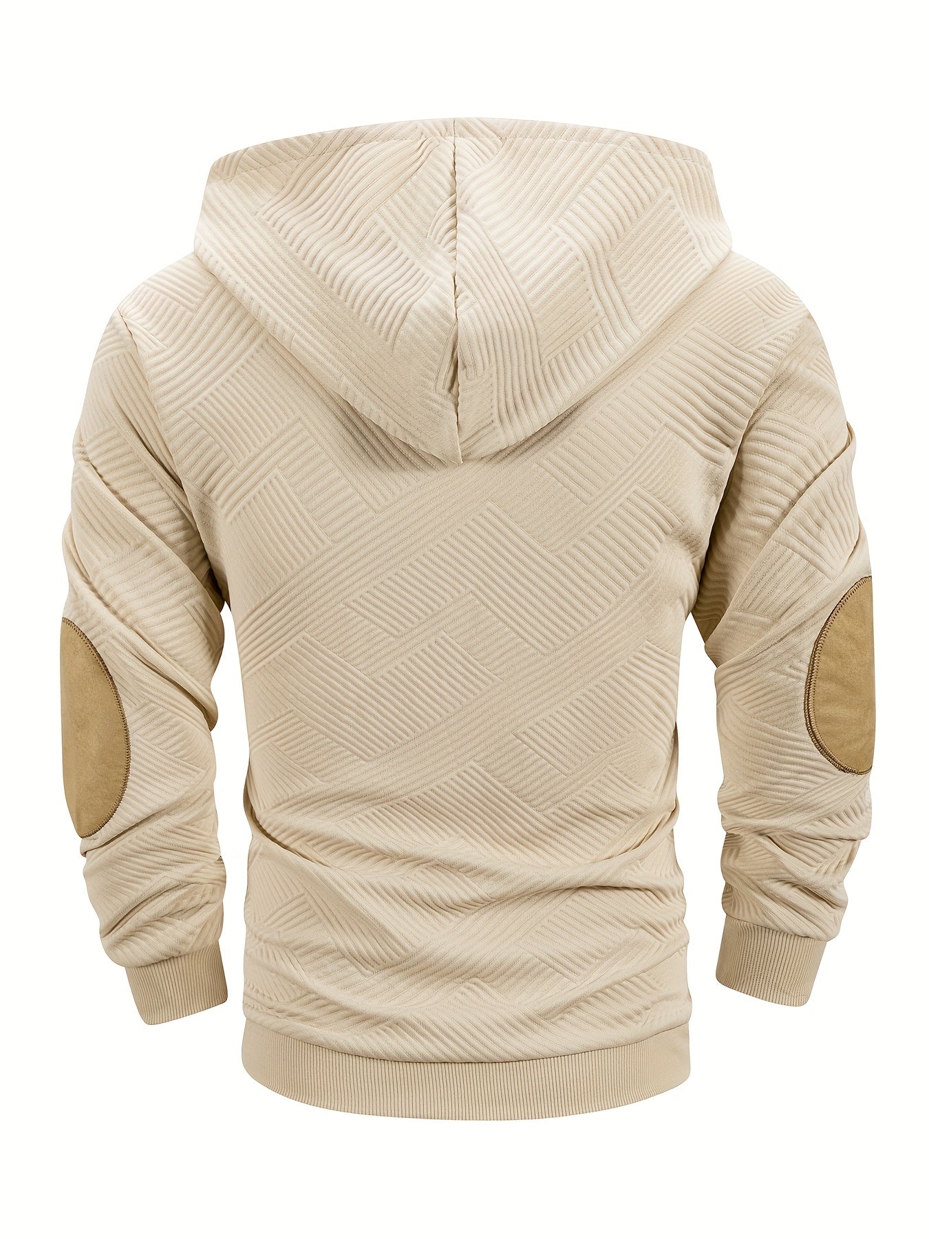 Petrus | Casual 2-delige gebreide jacquard hoodie en broek voor heren – Comfortabele modieuze sweatshirt en joggingpak