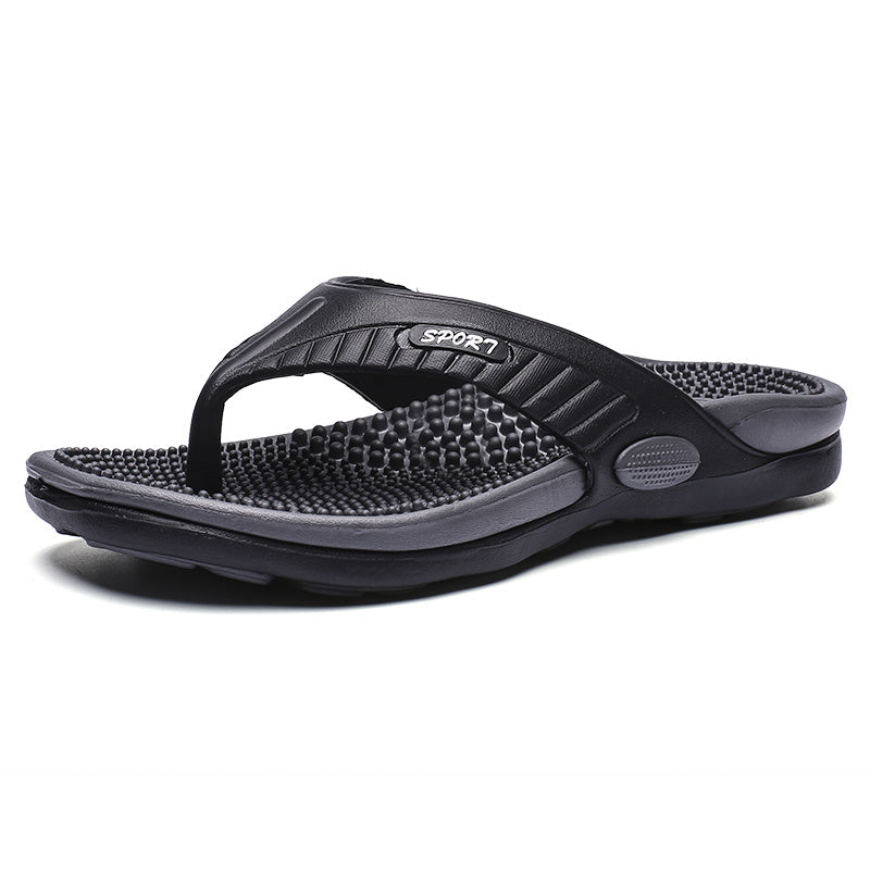 SolePulse | Acupressuur Massage Sandalen - Unisex Slippers met Steunzool, Schokabsorptie