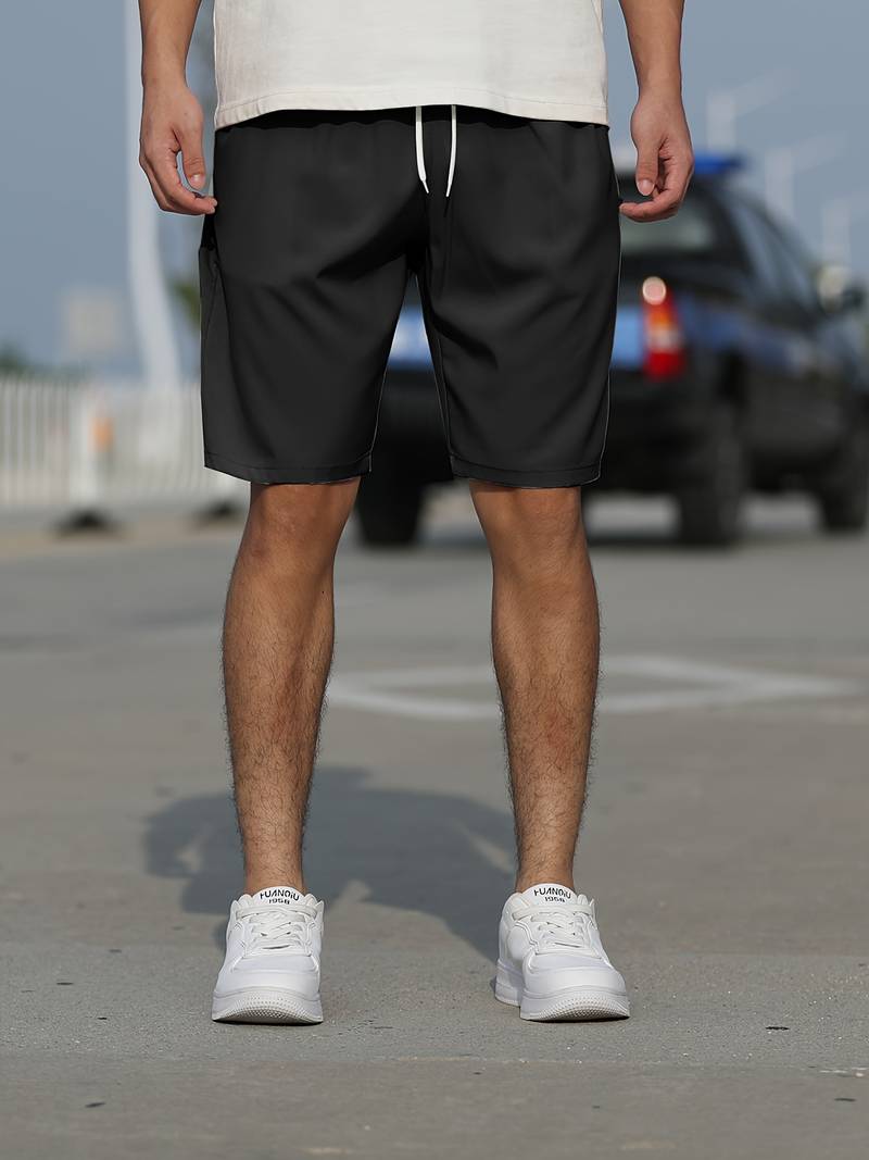Gyorgy | Mannen Ademende Casual Trekkoord Shorts - Lichtgewicht Zomer Shorts