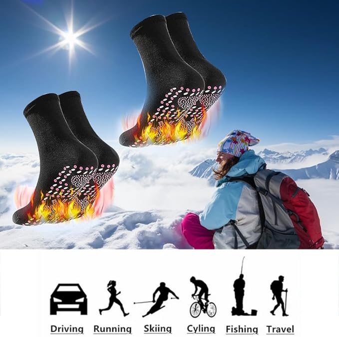 ThermaSox | Zelfverwarmende magnetische therapiesokken voor pijnverlichting
