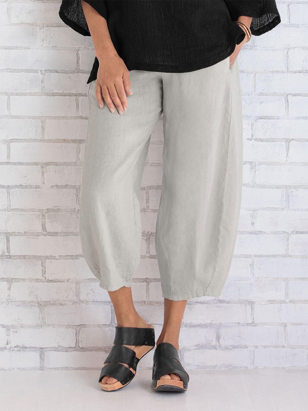 Evrielle | Casual Loose Fit Broek voor dames - Comfortabel, Ademend