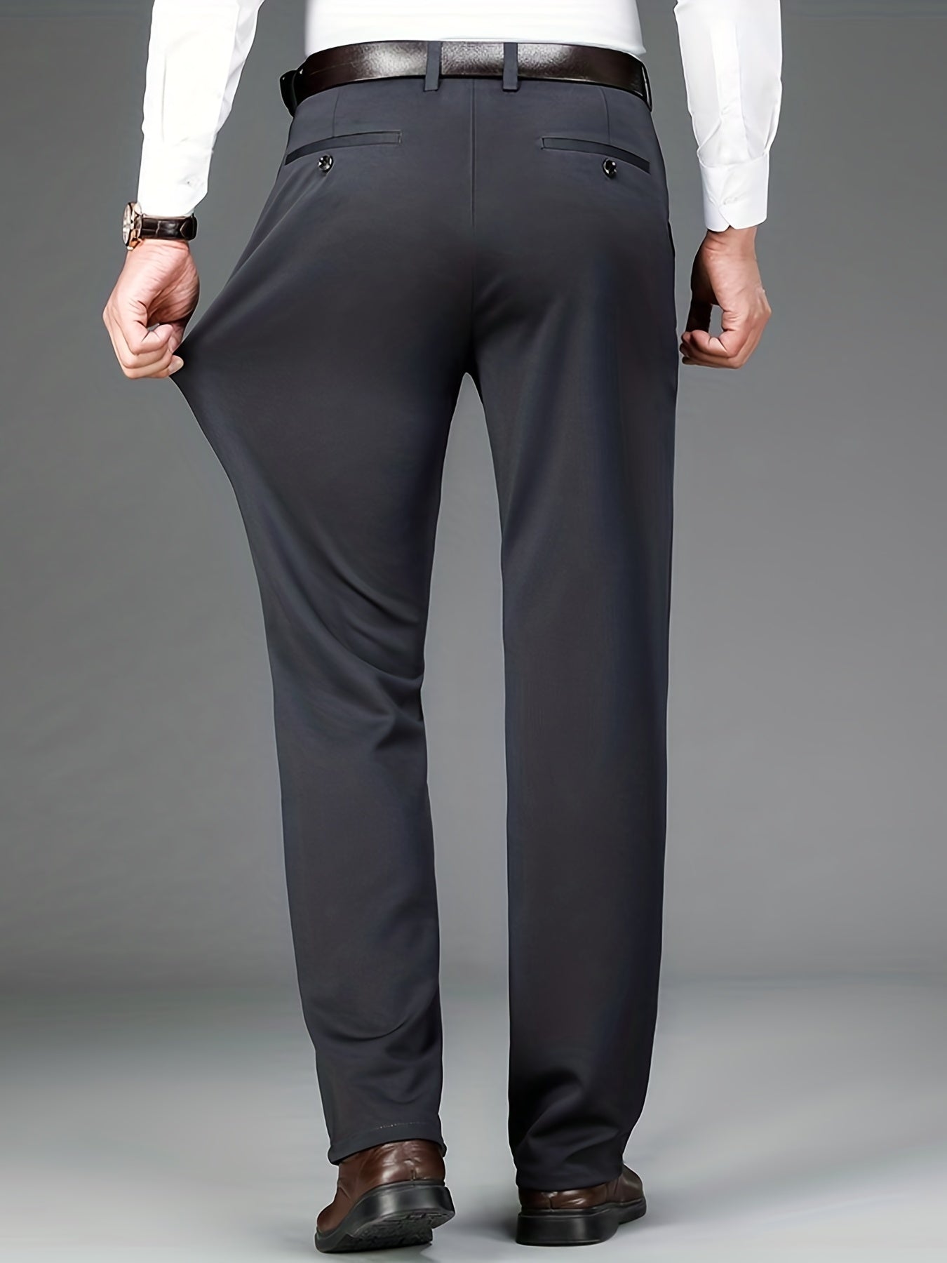 Benno | Klassieke stretchjurk voor heren - Formele broek voor zaken en evenementen
