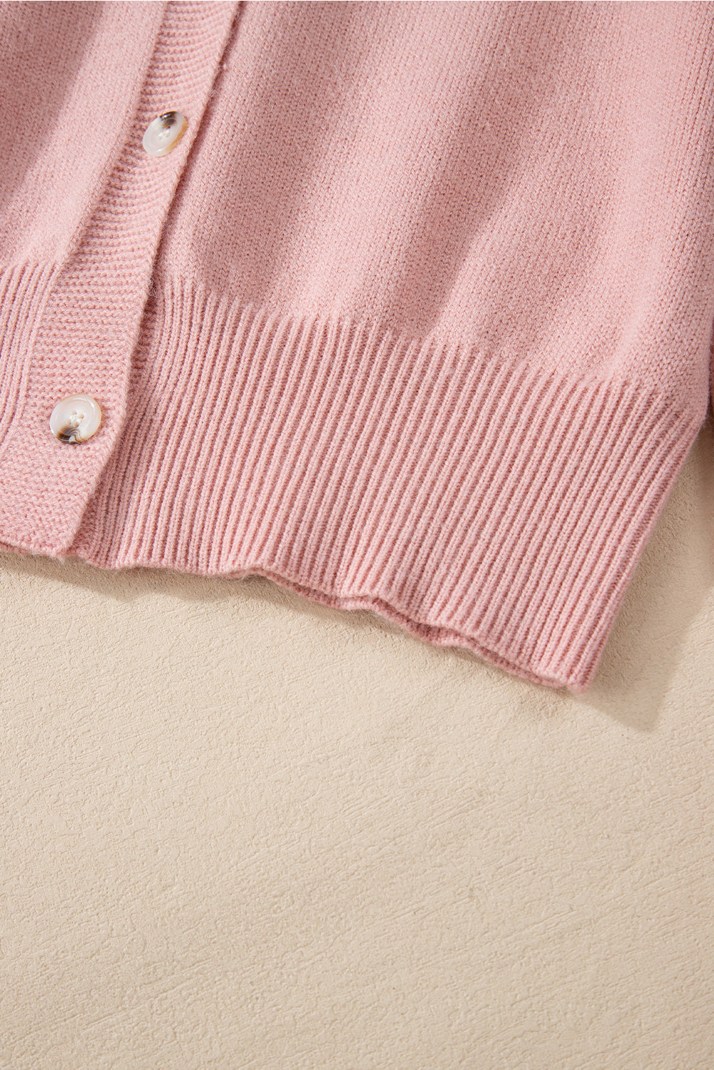 Crescenda | Elegant Cashmere Cardigan met Parel – Dames Herfst/Winter Luxe Vest